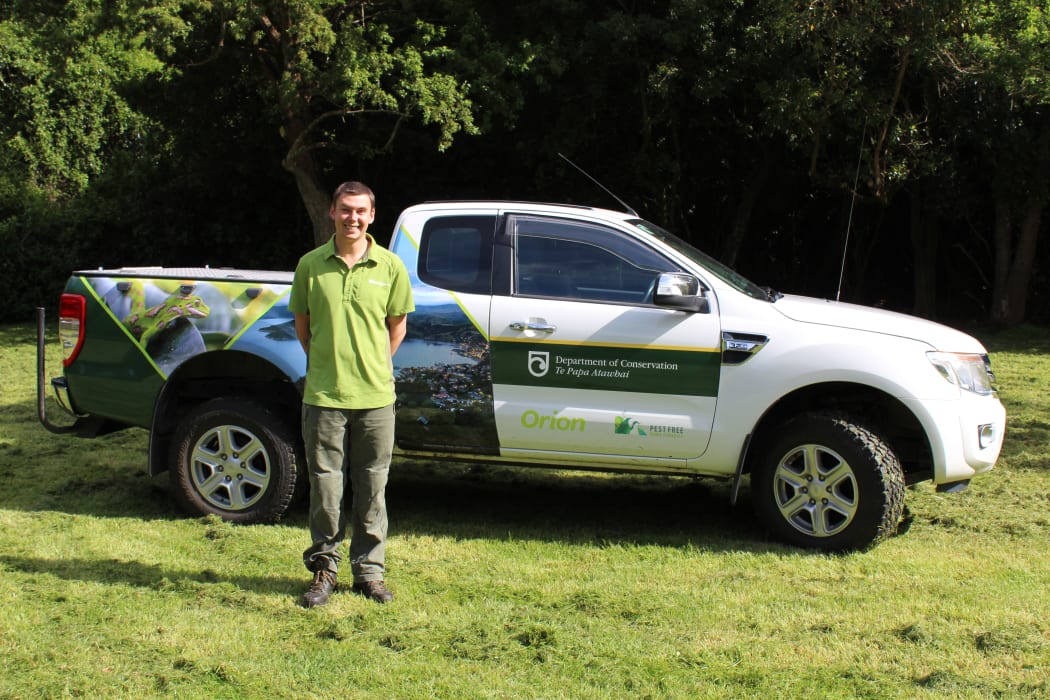 A new possum and ranger truck are roaming Canterbury's Banks Peninsula, to stamp out possums who've learnt to climb concrete power poles.