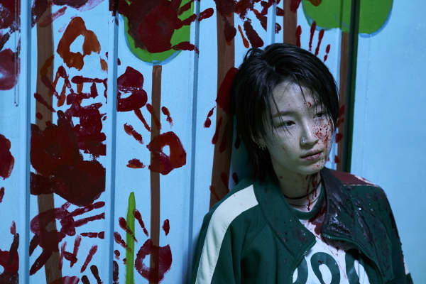 Won Ji-an as Se-mi in Squid Game.