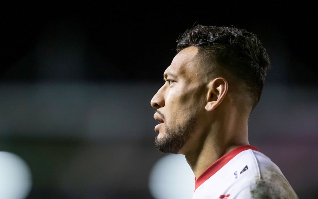 Catalan Dragons' Israel Folau.