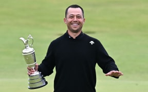 US golfer Xander Schauffele after winning the British Open.