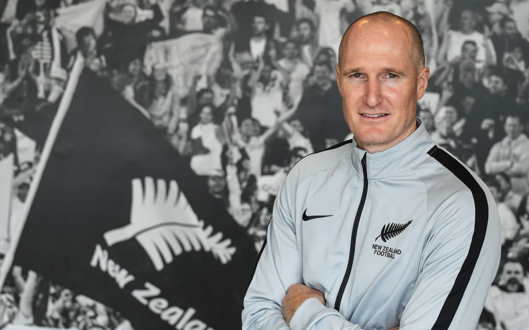 New All Whites coach Danny Hay.