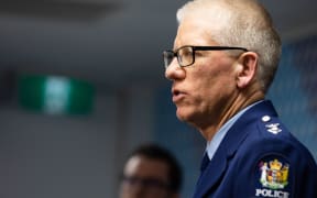 NZ Police National Organised Crime Group head Detective Superintendent Greg Williams.