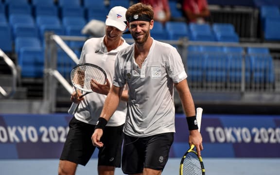 Michael Venus and Marcus Daniell