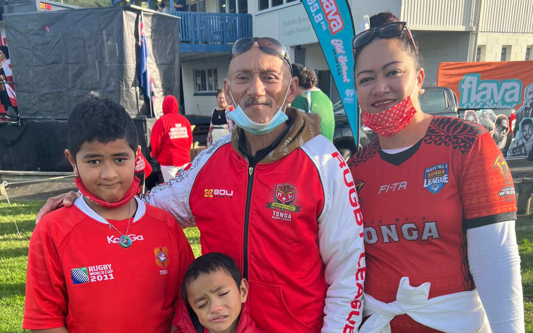 Family and friends come out to support Mate Ma'a Tonga in Auckland