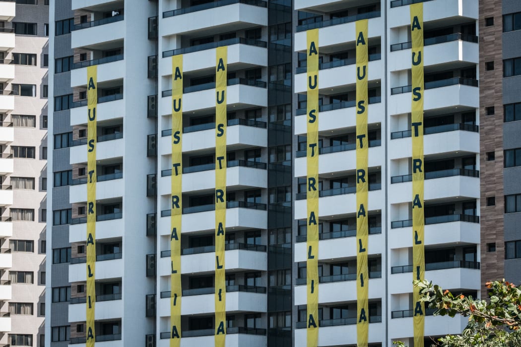 Australian accommodation at the Rio Olympics Village.