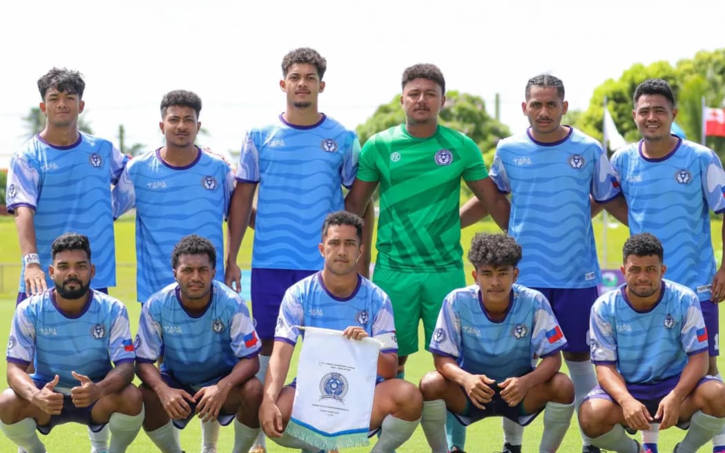Samoa’s Vaivase-tai FC ready for Tahiti. Photo: OFC/Phototek