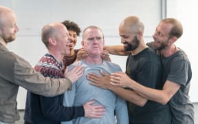 Choreographer Michael Keegan Dolan & the Tea? Da?sa dance company, undertake the New Zealand Festivals Made in Wellington residency, 26 February 2019. Photo credit: Stephen ACourt.  COPYRIGHT ©Stephen ACourt