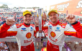 Scott McLaughlin and Alex Premat win the Bathurst 1000 race 2019.