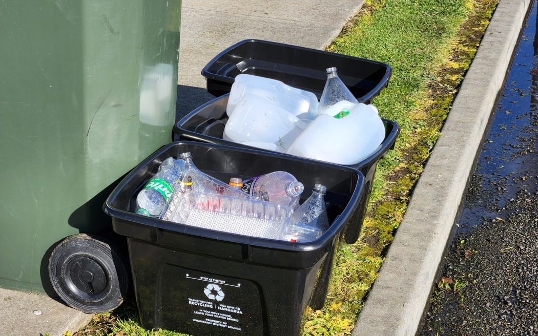 Whanganui recycling - single use only