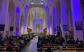 Hundreds of people gathered in Wellington's Cathedral of St Paul on 15 June in a service of remembrance for the victims of the Loafers Lodge fire.