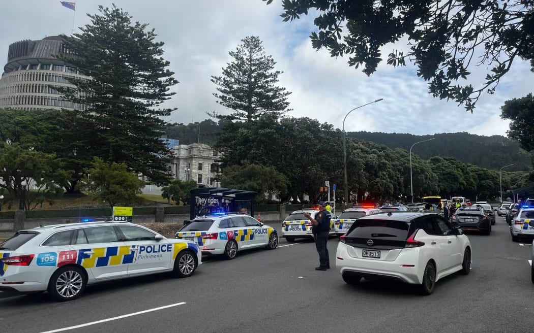 Police responded to a brawl inside the Wellington High Court on the morning of Thursday, 8 February, 2024.