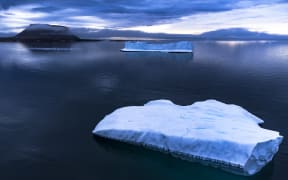 Icebergs float in Baffin Bay near Pituffik, Greenland on 20 July, 2022, as captured with a drone during a NASA mission along with University of Texas scientists to measure melting Arctic sea ice. New observations from ICESAT-2 show remarkable Arctic Sea ice thinning in just three years. Over the past two decades, the Arctic has lost about one-third of its winter sea ice volume, largely due to a decline in sea ice that persists over several years, called multiyear ice, according to a new study. The study also found sea ice is likely thinner than previous estimates.