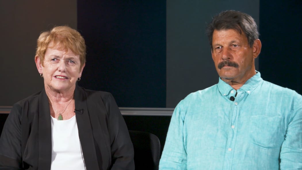 Laura Fergusson Rehabilitation chief executive Heather McLeish and board member Rob Small.