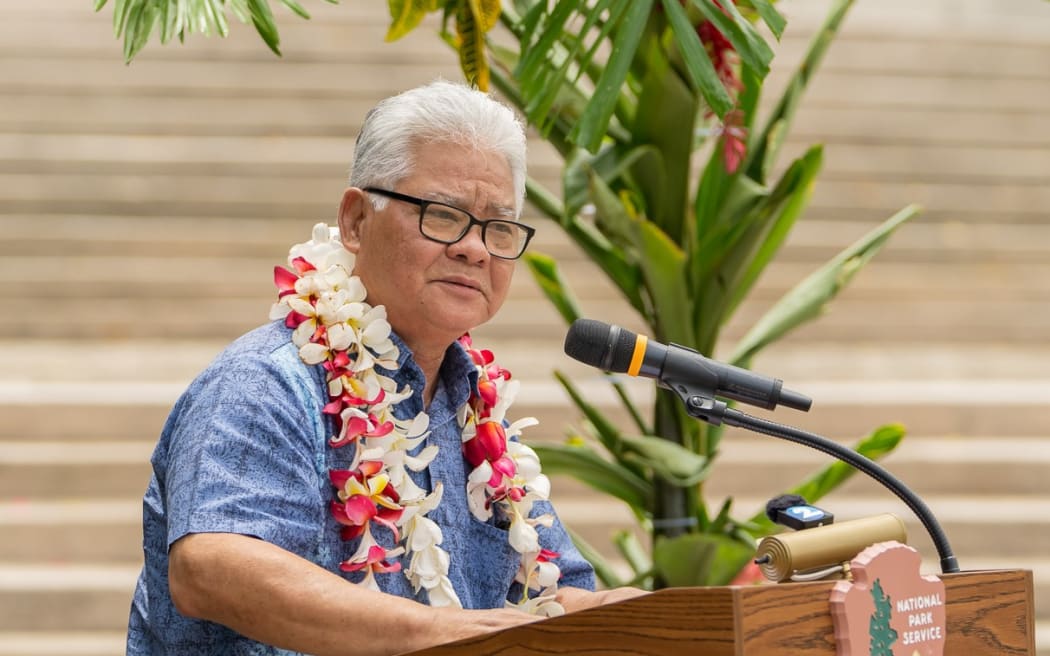Governor Arnold Palacios. 19 July 2024