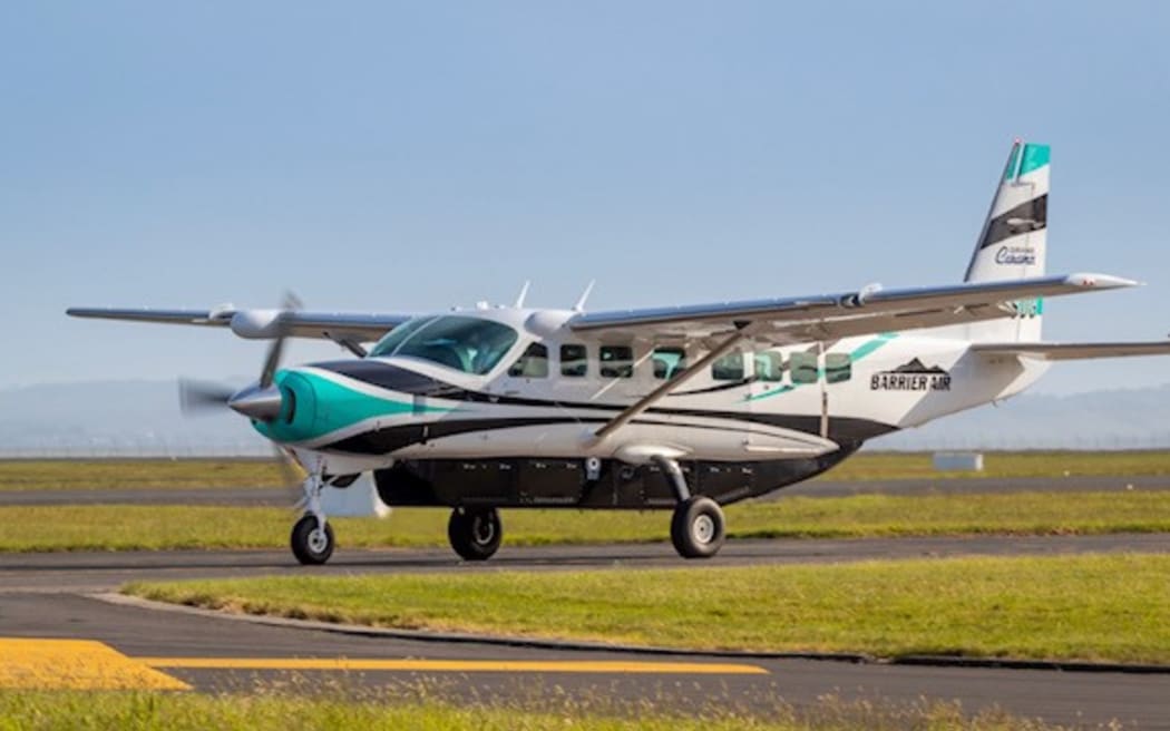 Nowe połączenie Barrier Air z Auckland do Kerikeri będzie obsługiwane przez 14-miejscowy samolot Cessna Grand Caravan.