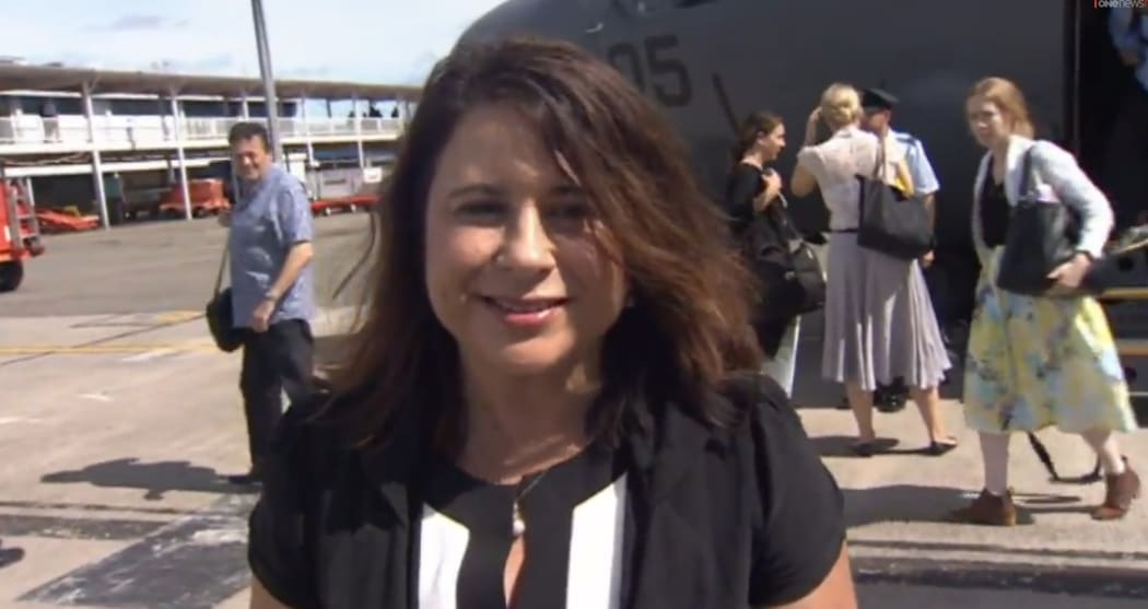 TVNZ's Barbara Dreaver in Fiji