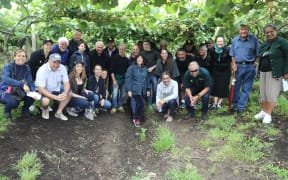 Māori Kiwifruit Growers staff