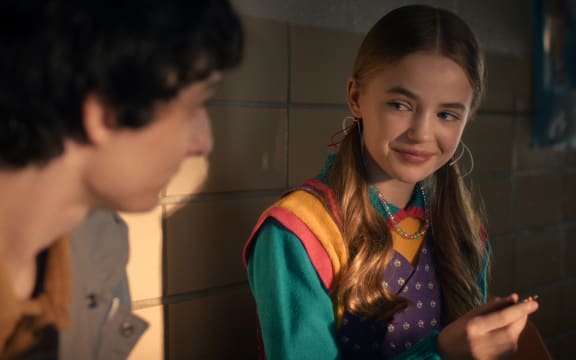 STRANGER THINGS: SEASON 5. Nell Fisher as Holly Wheeler in Stranger Things: Season 5. Cr. COURTESY OF NETFLIX © 2025