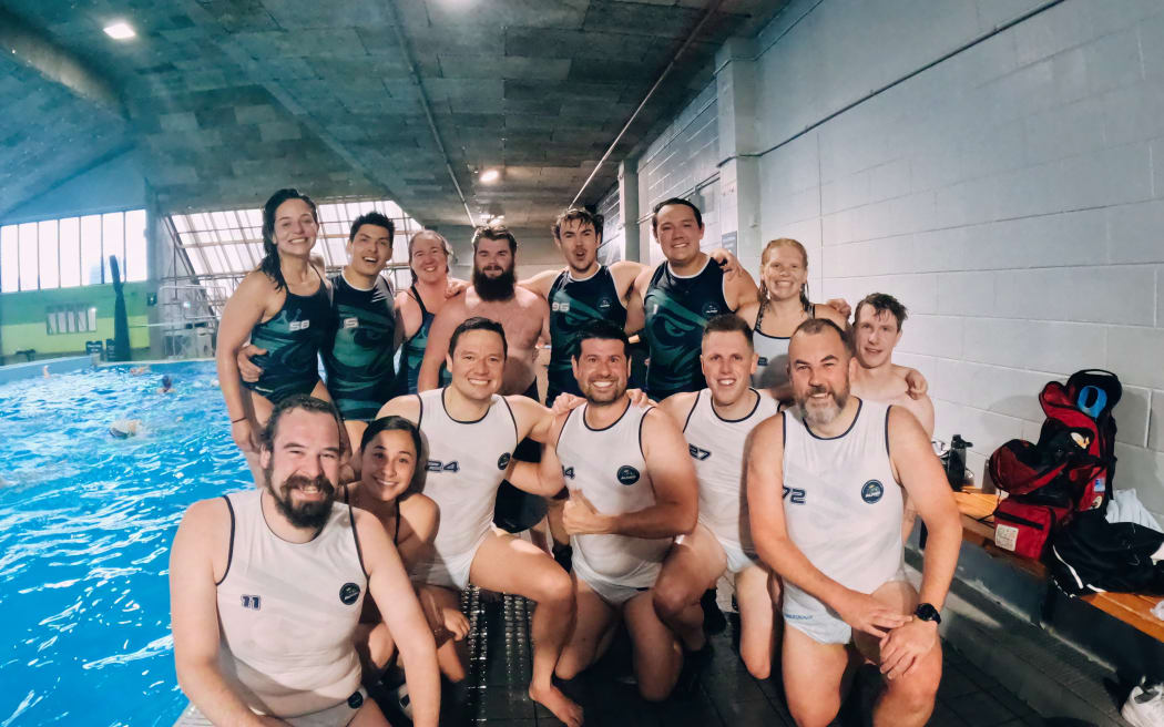 The Auckland Underwater Rugby Club.