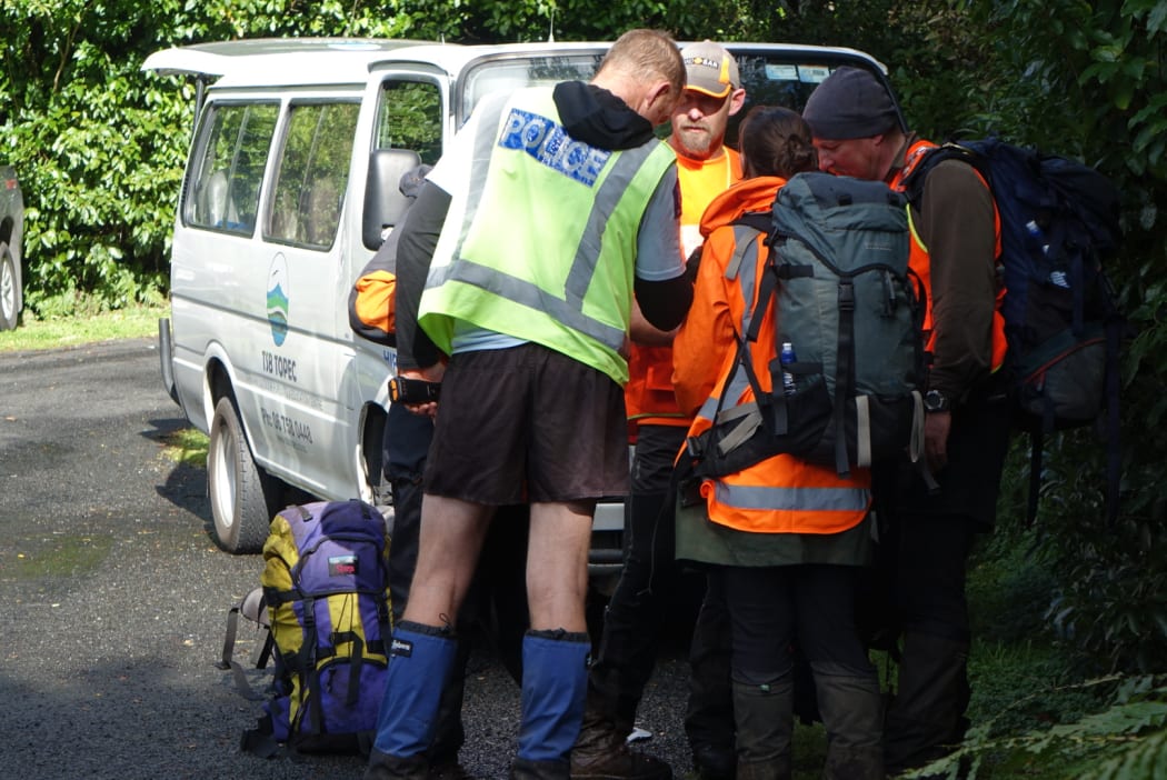 Rescuers at the scene