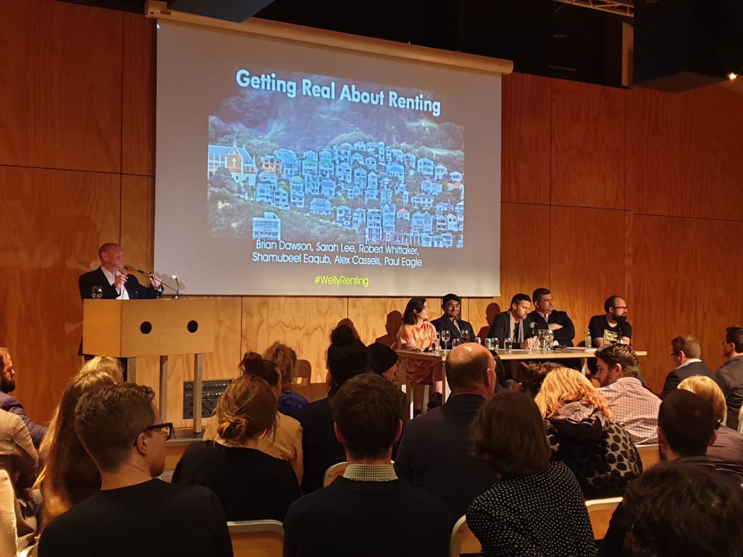 A meeting was held between renters, landlords and politicians in Wellington.