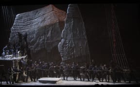 A scene from The Flying Dutchman