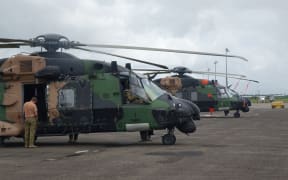 The Australian Defence Force also works out of the air transport aid hub at Nausori near Suva