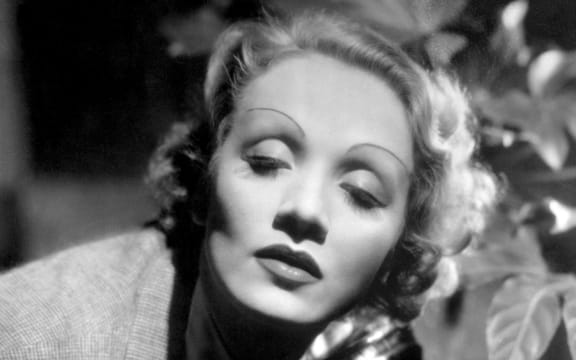 Screen goddess Marlene Dietrich.