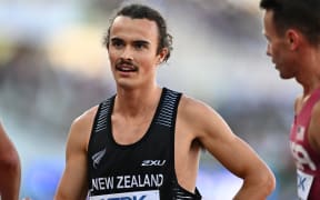 New Zealand middle distance runner Sam Tanner