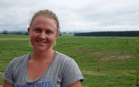 Casey Mieklejohn, a dairy academy student