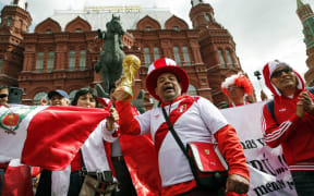 South American beat dominates Moscow streets.