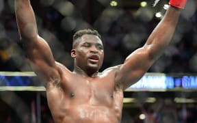 UFC 270 heavyweight world champion Cameroon's Francis Ngannou