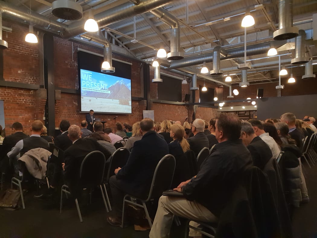 Local Government New Zealand's Climate Change Symposium, where findings were presented on the threat of sea level rise.