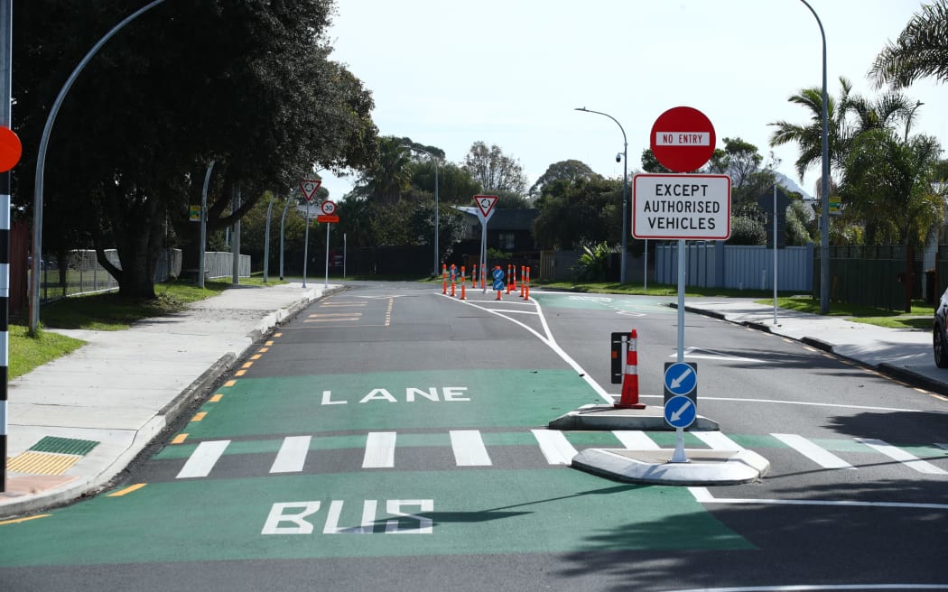Links Ave bus trial in Tauranga - single use only