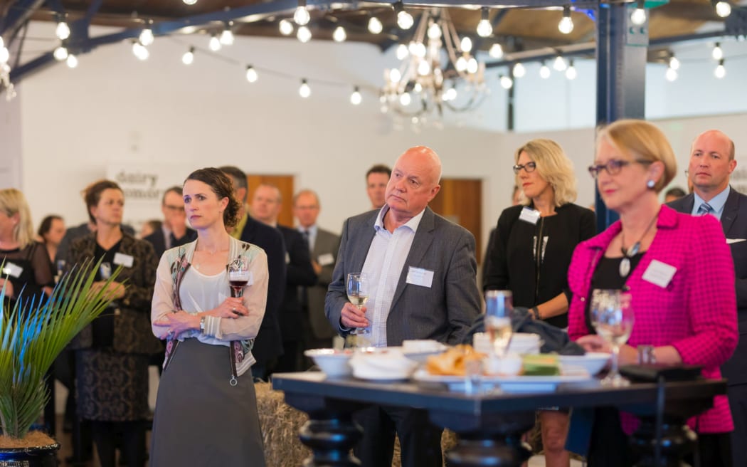 The crowd at the dairy industry's strategy launch function.