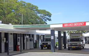 RAROTONGA - DEC 25 2018:Rarotonga Hospital, the largest hospital in the Cook Islands, with 80 beds, a variety of services and other modern amenities.