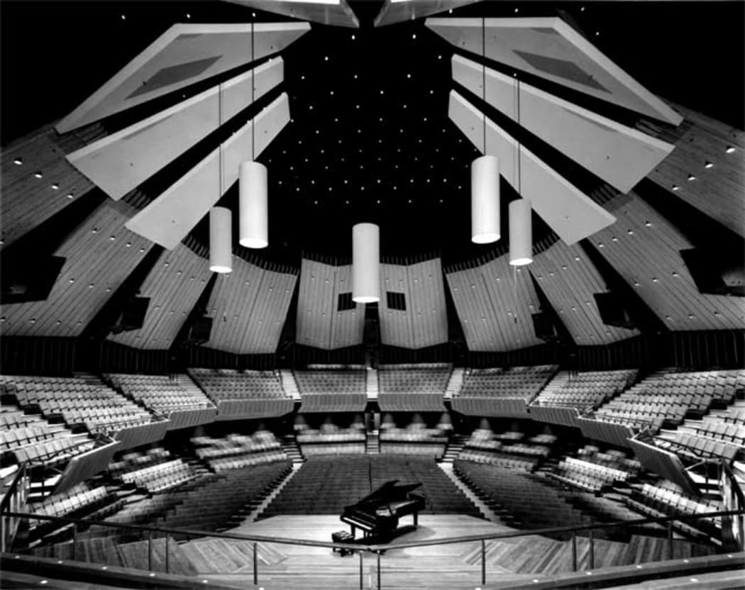 Main auditorium of the Christchurch Town Hall (Warren and Mahoney) 1972