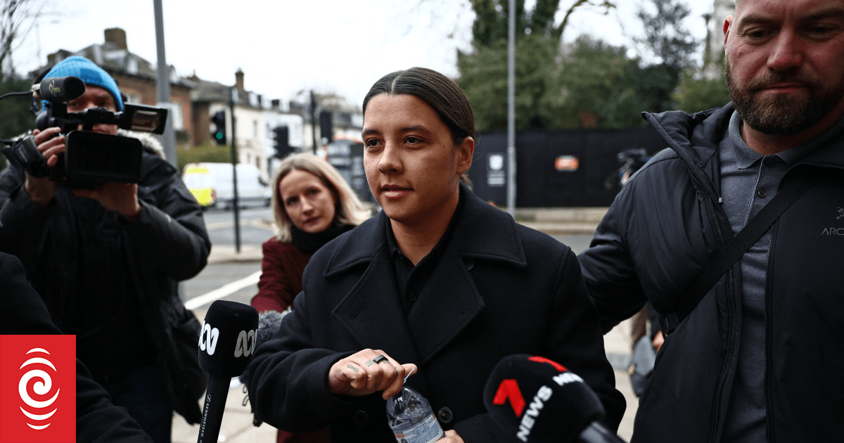 Police response criticised at Sam Kerr trial in London | RNZ News