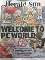 Sydney's Herald Sun backed its controversial cartoon against the critics.