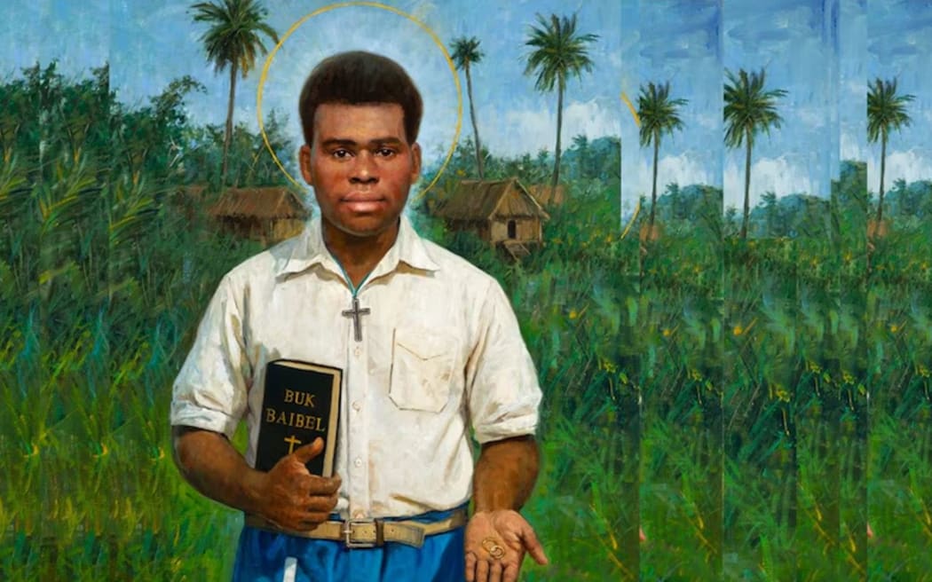 Peter ToRot has become PNG's first saint. (Supplied: Vatican News)