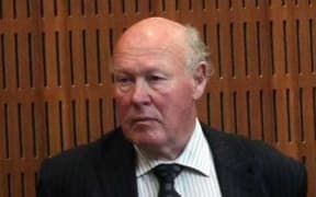 Edward Sullivan during the High Court trial in Timaru.