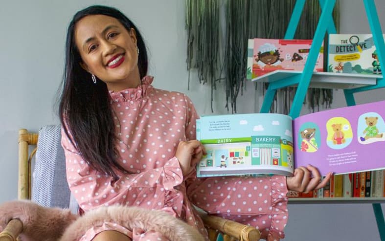Criminal barrister turned children's author Reina Vaai.