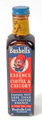 Bottle of coffee and chicory essence