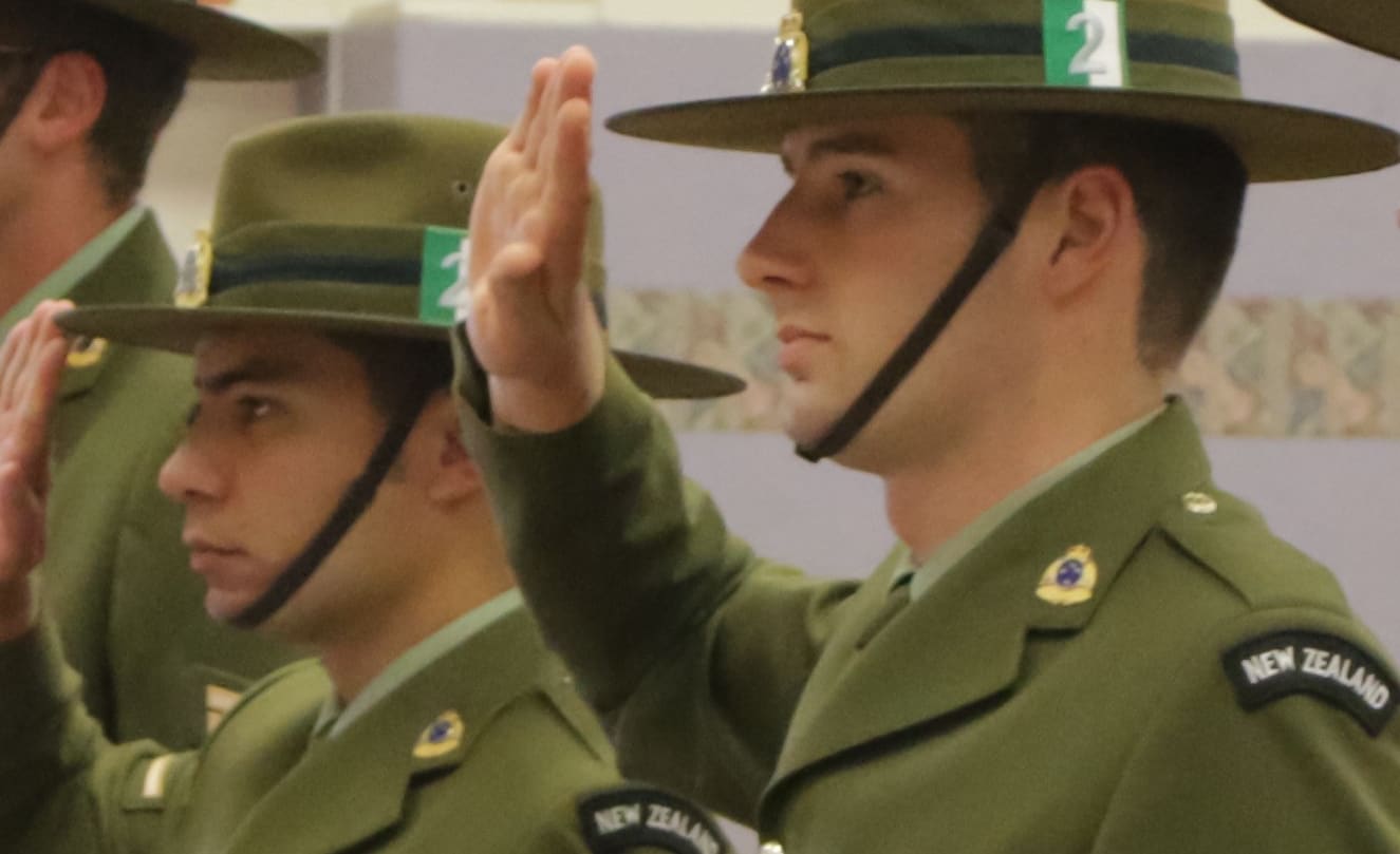 Lance Corporal Joshua Mapson, left, and Private Barclay Bishop.