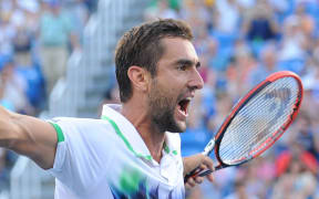 The Croatian tennis player Marin Cilic