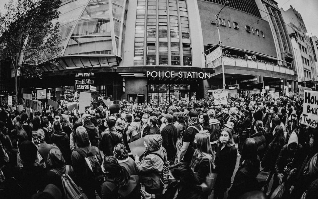 Black Lives Matter march, Melbourne, Saturday 6 June 2020