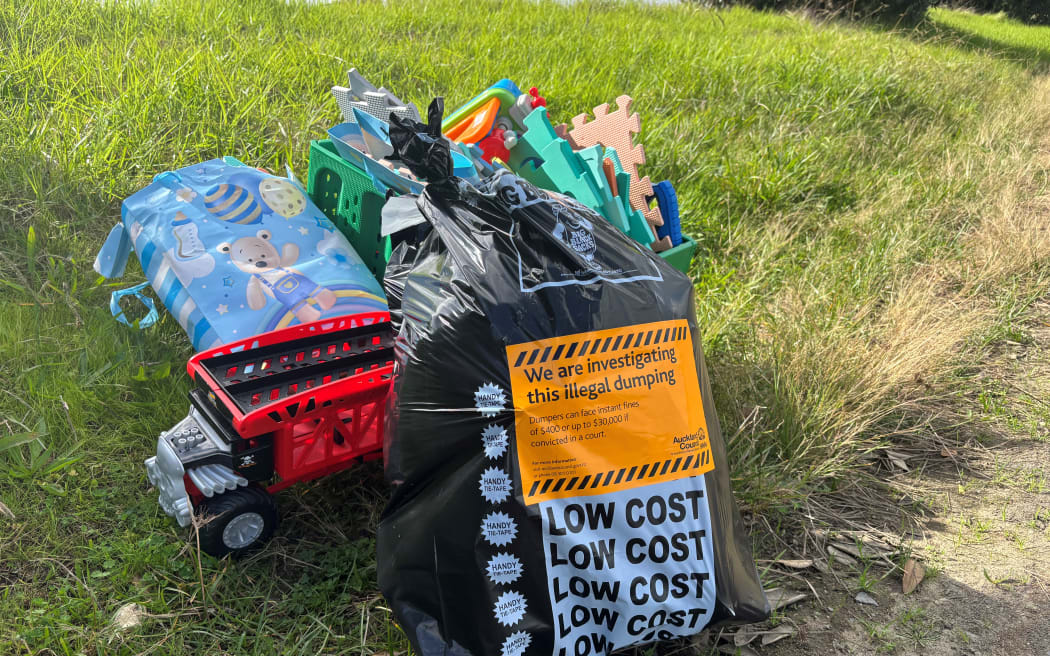 Auckland has about 30 illegal dumping "hotspots", according to the city's Council.