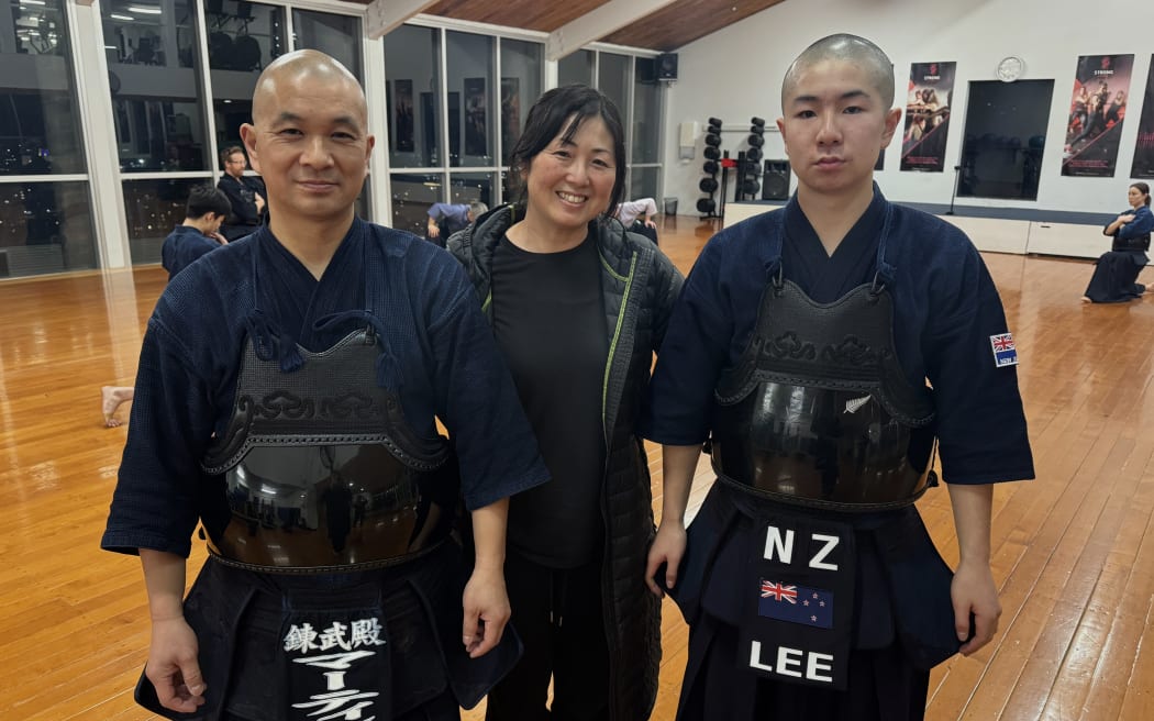 Martin Lee, Sachiyo Lee and Max Lee.