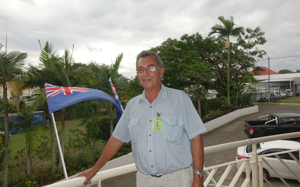 Senior veterinary officer at Vanuatu Bio-Security, Roger Philippson.