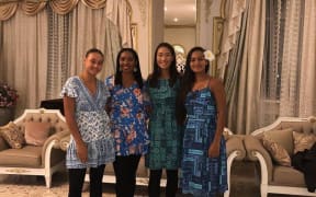 Violet Apisah (PNG), Abigail Tere-Apisah (PNG) Carol Lee (CNMI), Steffi Carruthers (SAM).